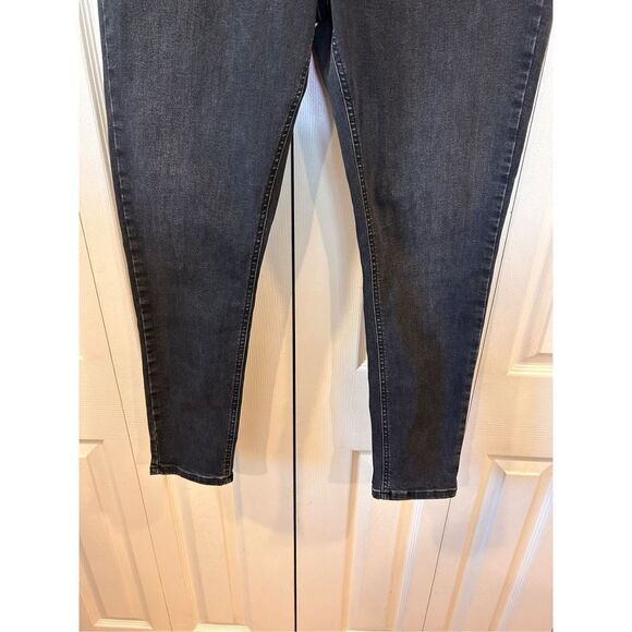 Topshop Jaime Jeans in Washed Black Size 36 - Picture 3 of 7